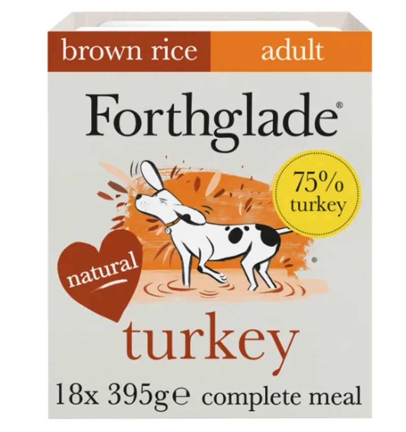 Forthglade Turkey Brown Rice and Vegetables